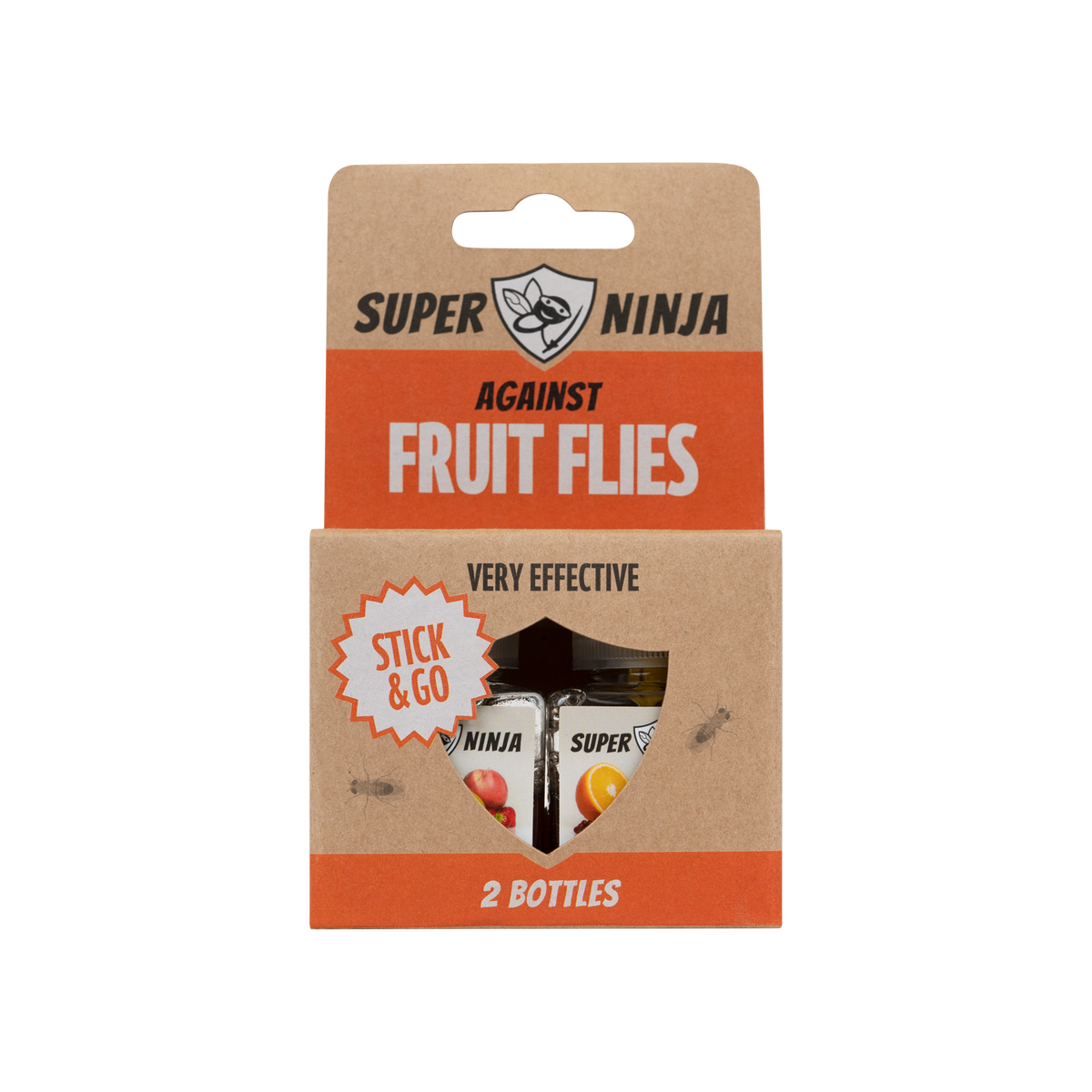 Super Ninja Fruit Fly Traps, 2-Pack