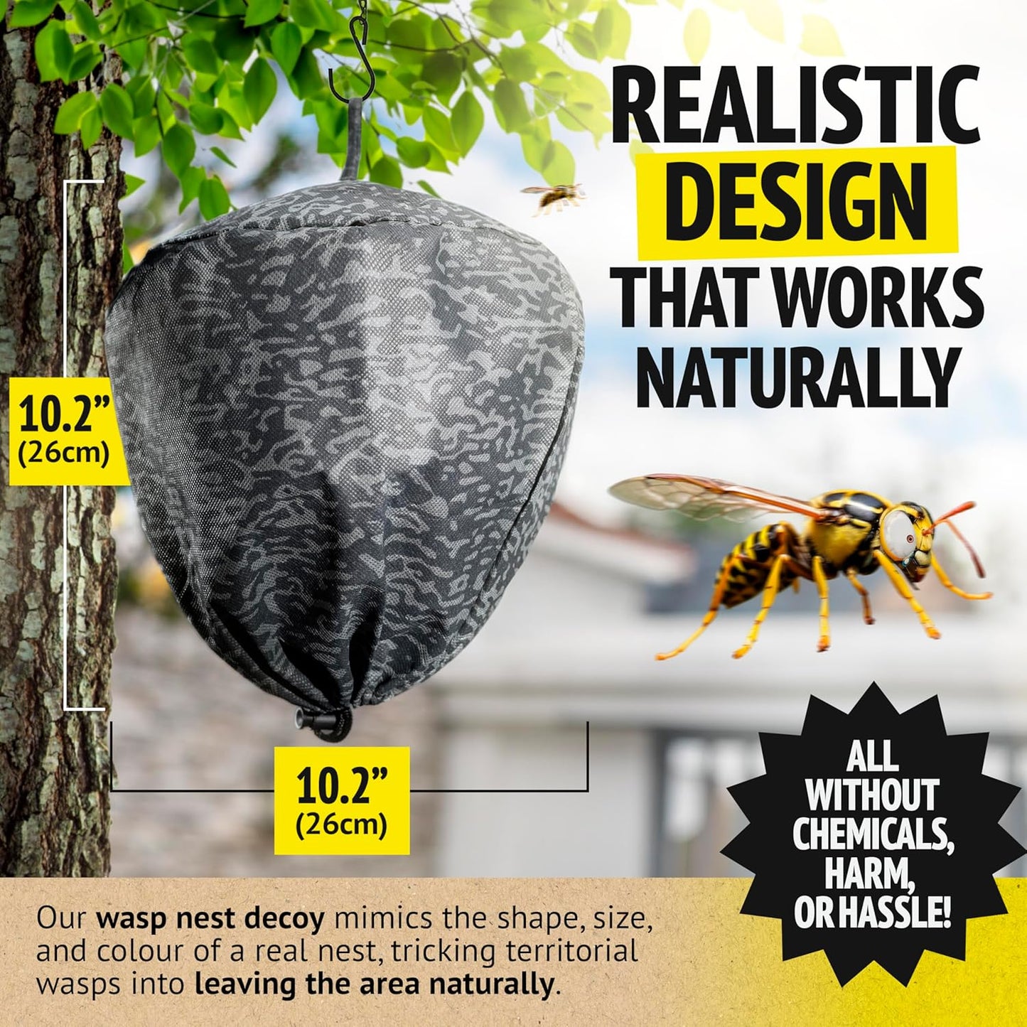 Super Ninja Original Waspinator - Realistic Design