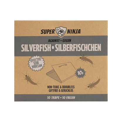 Super Ninja Silverfish Traps, 10-Pack